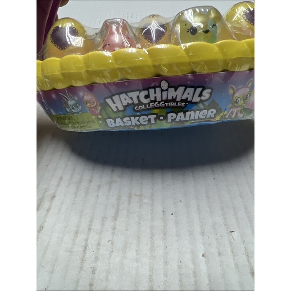 Hatchimals CollEGGtibles Basket with 6 Hatchimals NEW Lamb Chick Easter - Picture 3 of 14